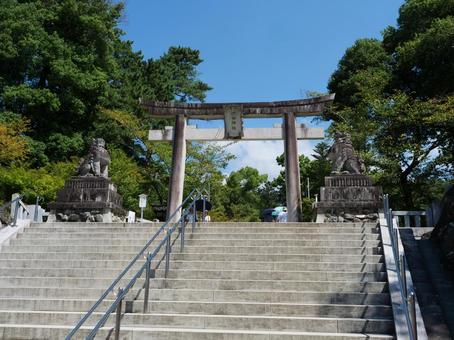 武田神社 鳥居 武田神社 鳥居の写真