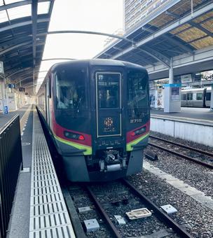 特急うずしお 特急うずしお 駅,駅舎,移動の写真素材