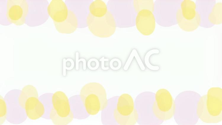 ピンクとイエローのかわいいフレーム 背景,ピンク,パステルカラーの写真素材