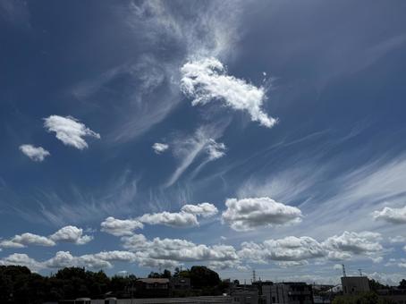 夏の空 夏の空の写真