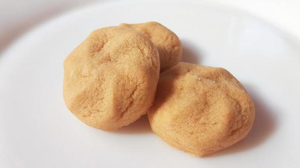 小さなクッキー・1 クッキー,焼き菓子,お菓子の写真素材