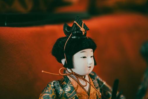 古い雛人形 古い雛人形 古い,日本,人形の写真素材