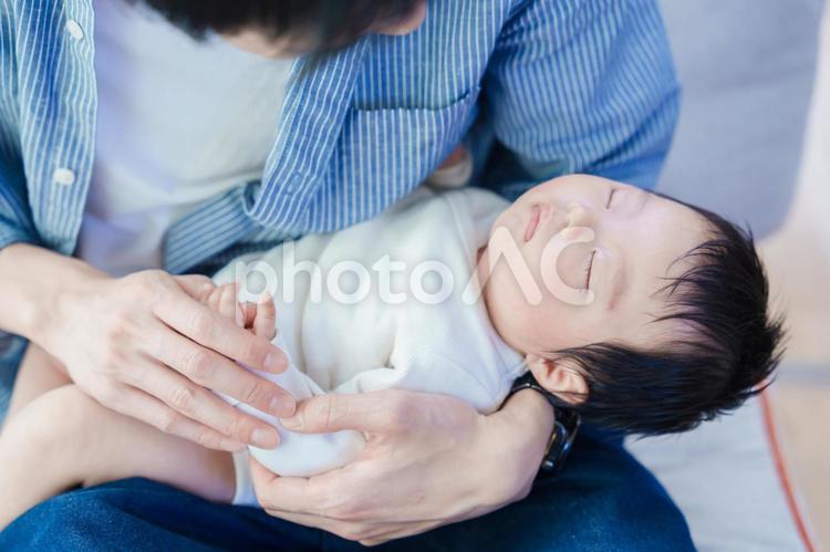赤ちゃんの寝顔 赤ちゃん,ベビー,寝顔の写真素材
