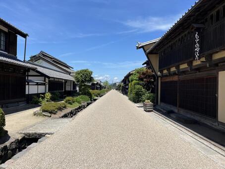 海野宿 海野宿,北国街道,宿場町の写真素材