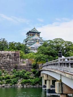 大阪城 大阪,大阪観光,大阪城の写真素材