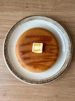 厚焼きホットケーキ 厚焼きホットケーキの写真