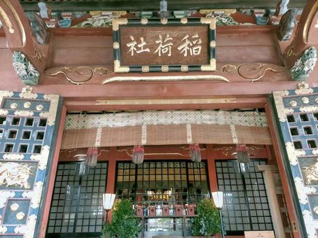 王子稲荷神社 外拝殿 王子稲荷神社 外拝殿 王子稲荷神社,稲荷神社,東京都の写真素材