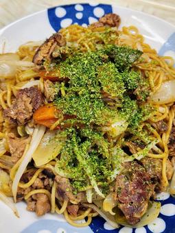 オイスターソース焼きそば1 オイスターソース焼きそば1の写真