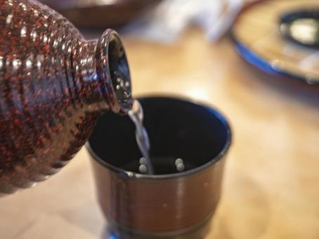 ほっと癒やす蕎麦湯の温もり 蕎麦湯,和食,日本料理の写真素材