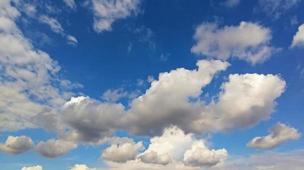 夏空 夏空 夏空,空,青空の写真素材