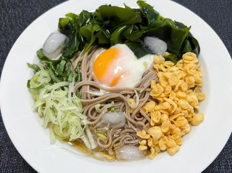 冷やし蕎麦 冷やし蕎麦,そば,蕎麦の写真素材