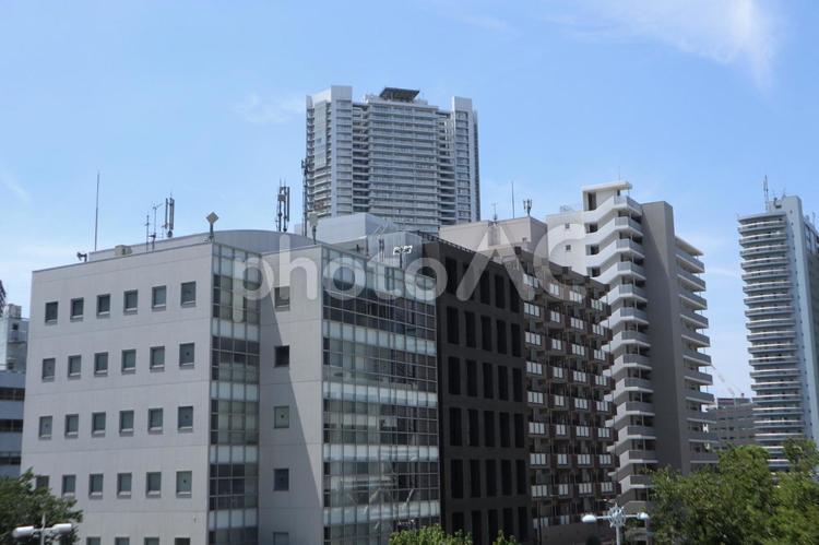 田町　街並み 田町,港区,ビジネスの写真素材