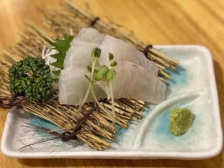 鯛のお刺身 鯛のお刺身,鯛刺身,鯛の写真素材