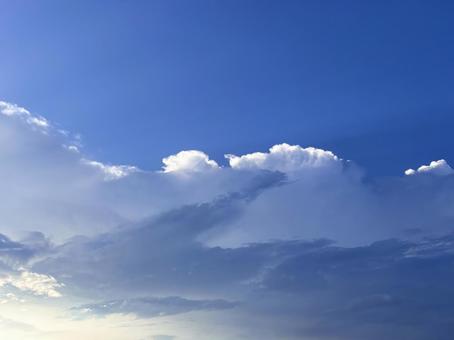 【風景写真】夏空 夏空,空,雲の写真素材