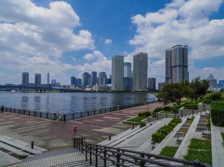 【東京都】豊洲・春海橋公園 【東京都】豊洲・春海橋公園 豊洲,豊洲公園,春海橋公園の写真素材