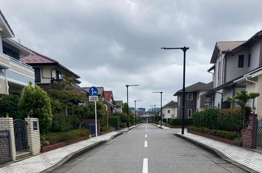 住宅街 住宅街の写真