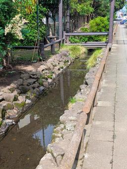 用水路 用水路 風景,自然,小川の写真素材