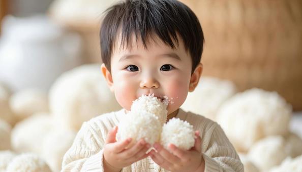 赤ちゃんとふわふわ 赤ちゃんとふわふわの写真