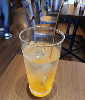 柚子茶~Coldドリンク 柚子茶~Coldドリンク 柚子茶,外食,coldドリンクの写真素材