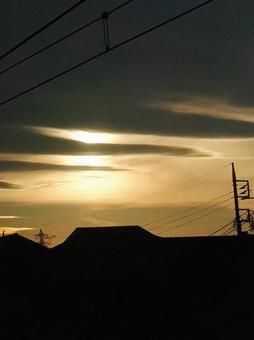 夕焼け 夕焼けの写真
