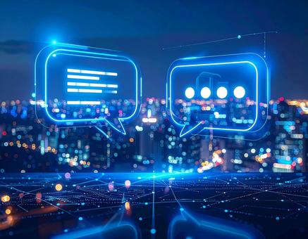 チャットの写真