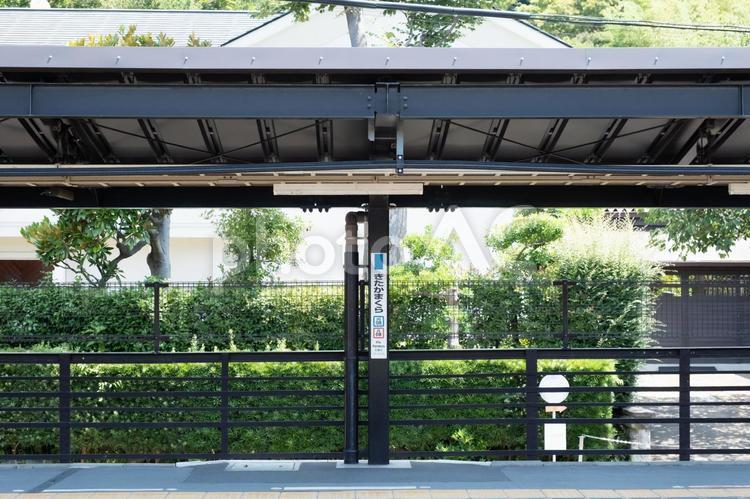 ［神奈川県鎌倉市］北鎌倉駅 鎌倉,北鎌倉駅,jr横須賀線の写真素材