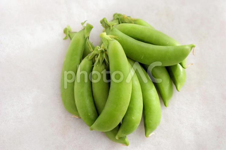 スナップえんどう　野菜　生野菜 スナップえんどう,えんどう,えんどう豆の写真素材