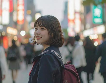女子高校生 女子高校生の写真