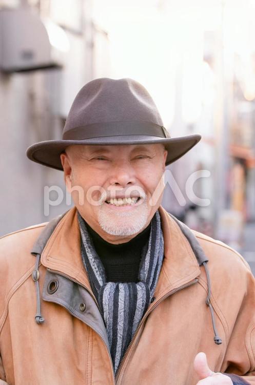 70代　おじいちゃん 70代,シニア,60代の写真素材