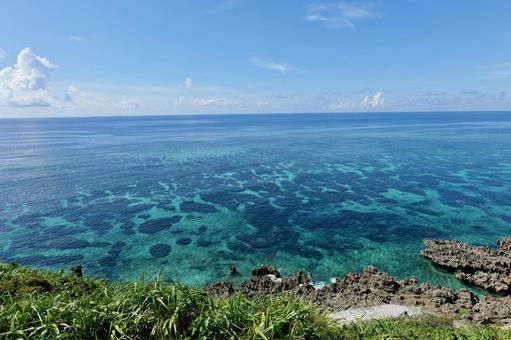 宮古島インギャーマリンガーデンの景色 宮古島インギャーマリンガーデンの景色 インギャーマリンガーデン,宮古島,夏の写真素材