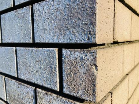 パーゴラブロックタイル調柱テクスチャー パーゴラブロックタイル調柱テクスチャーの写真