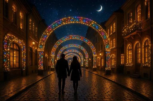 ロマンチックな夜 ロマンチックな夜の写真