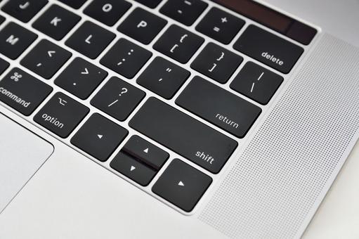 Photo, laptop, keyboard, alphabet, 