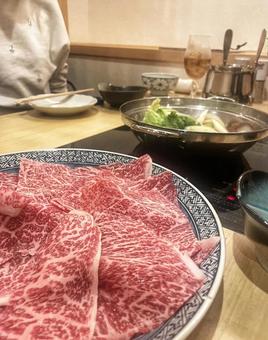 すき焼き すき焼き すき焼き,食べ物,美味しそうの写真素材