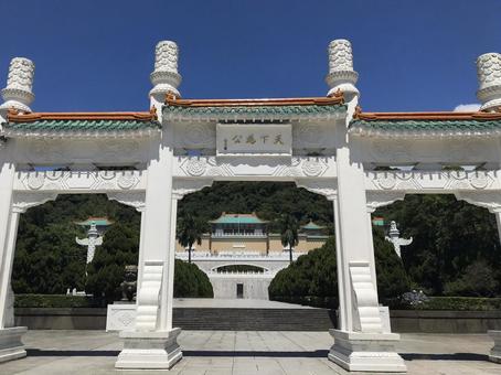 故宮博物院 故宮博物院 台湾,台北,観光スポットの写真素材