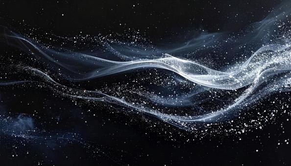 宙に舞う銀の流れ 星屑の川 宙に舞う銀の流れ 星屑の川の写真