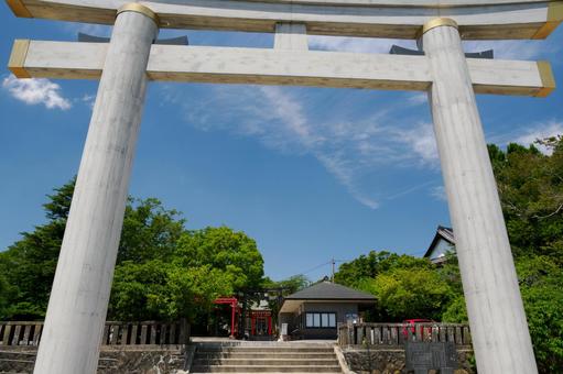 鹿島御児神社⑵ 神社,鹿島御児神社,日和山神社の写真素材