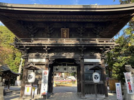 日牟禮八幡宮 日牟禮八幡宮,神社,近江八幡の写真素材