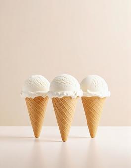 アイスクリーム アイスクリームの写真