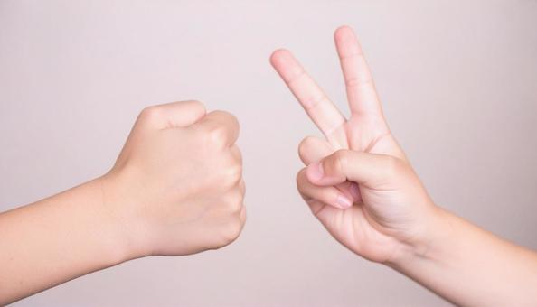 じゃんけん じゃんけんの写真