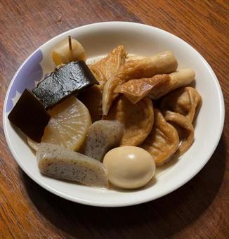 玉子、はんぺん、大根、昆布などのおでん種 玉子、はんぺん、大根、昆布などのおでん種 おでん,玉子,こんにゃくの写真素材