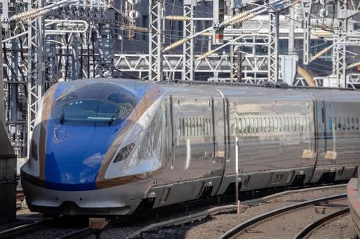 北陸新幹線 北陸新幹線,新幹線,東京の写真素材