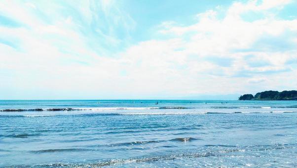 鎌倉・湘南の海 鎌倉・湘南の海 海,砂浜,風景の写真素材