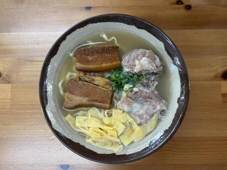 沖縄そば-ミックス 沖縄,okinawa,郷土料理の写真素材