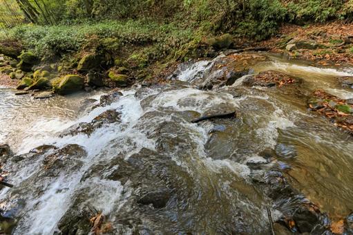 浅間大滝 浅間大滝,流れ,渓流の写真素材