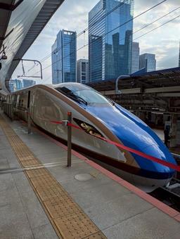 東京駅 東京駅 東京駅観光,新幹線好き,新幹線の写真素材