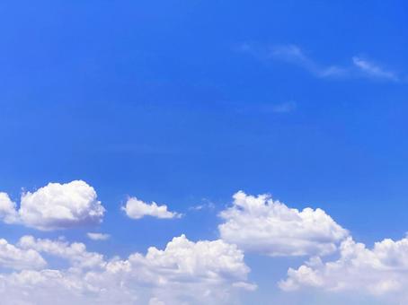 夏空 夏空の写真