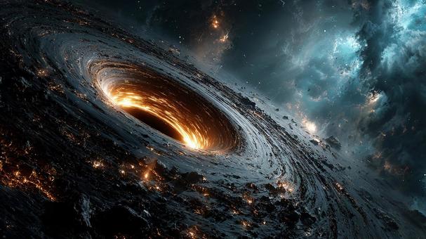 圧倒的なスケールのブラックホール 圧倒的なスケールのブラックホールの写真