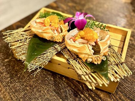 かに枡こぼれ寿司 かに枡こぼれ寿司 居酒屋,居酒屋メニュー,かに枡こぼれ寿司の写真素材