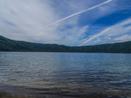 【秋田県】小坂町・十和田湖 十和田湖,小坂町,湖畔の写真素材